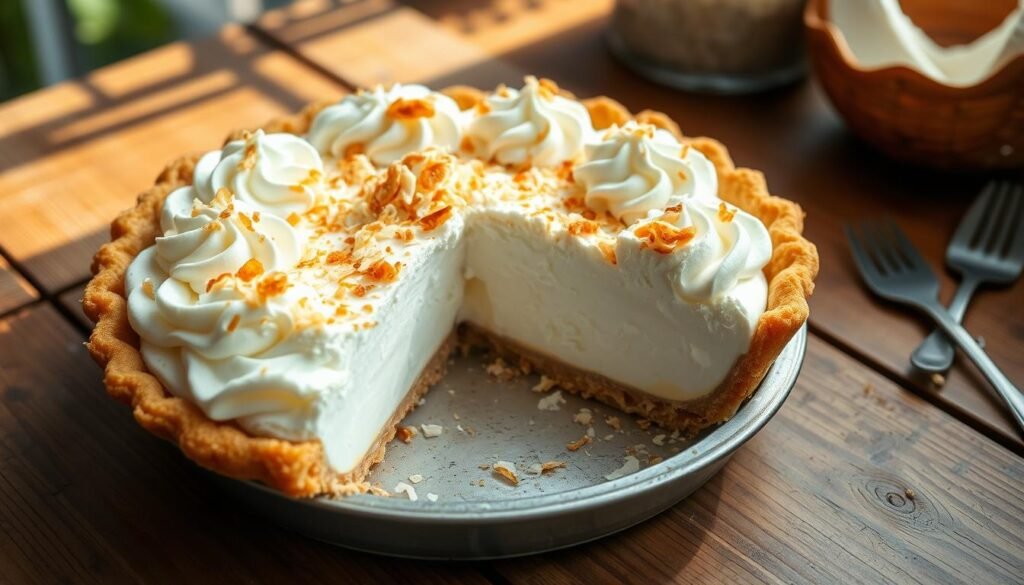 Classic Coconut Cream Pie Assembly