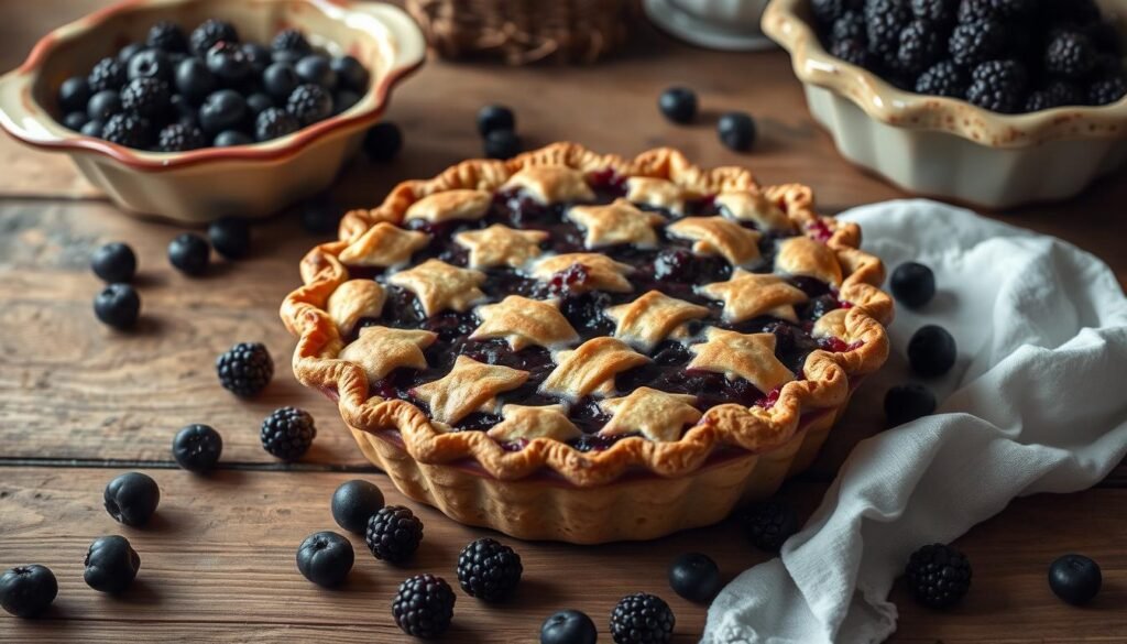 Cooling Blackberry Pie