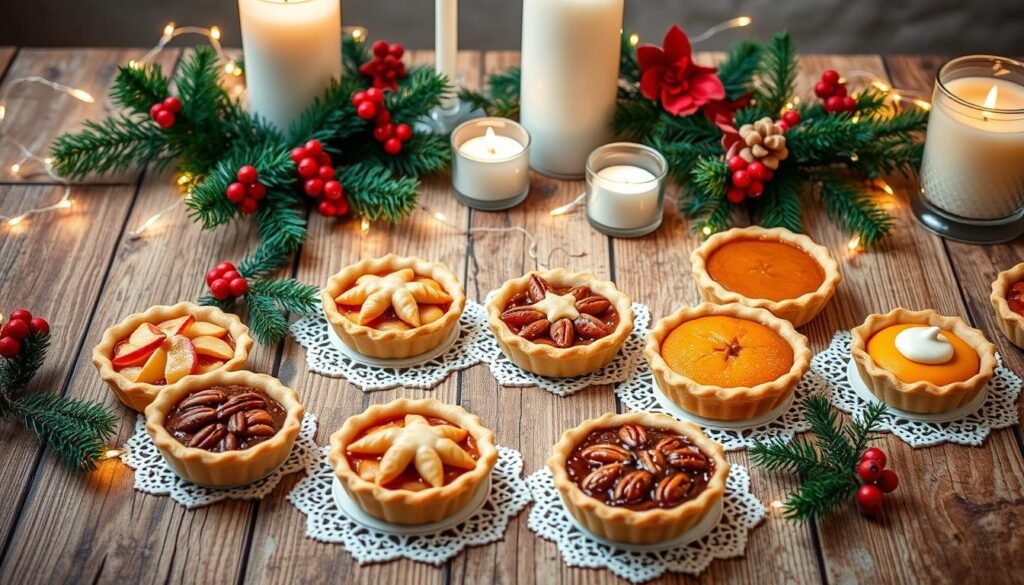 Festive Mini Pies Presentation