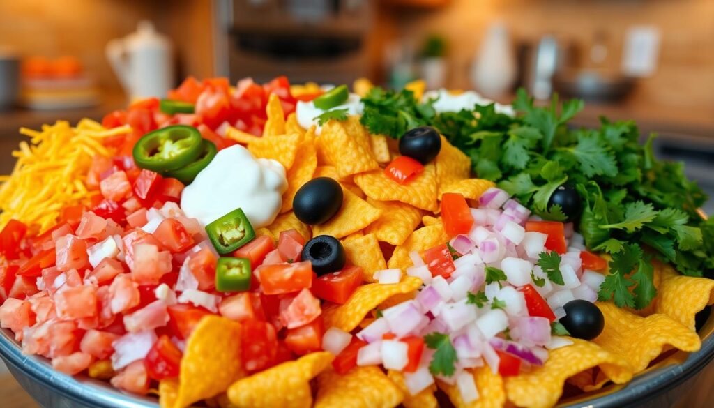 Frito Pie Toppings Variety