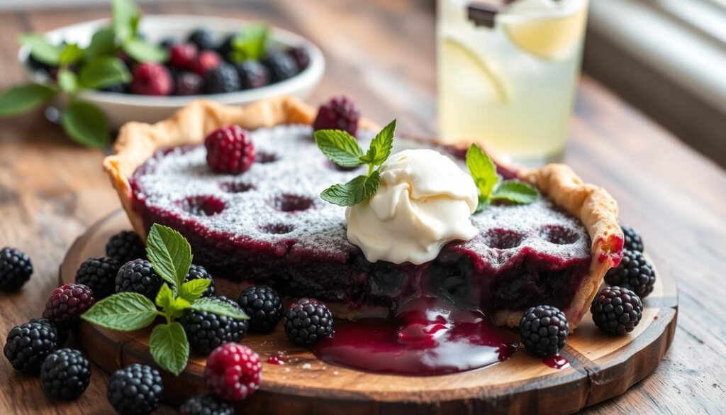 Frozen Blackberry Pie Serving Suggestions