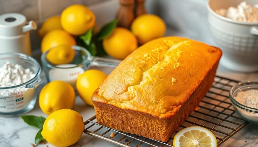 Gluten-Free Lemon Loaf Baking