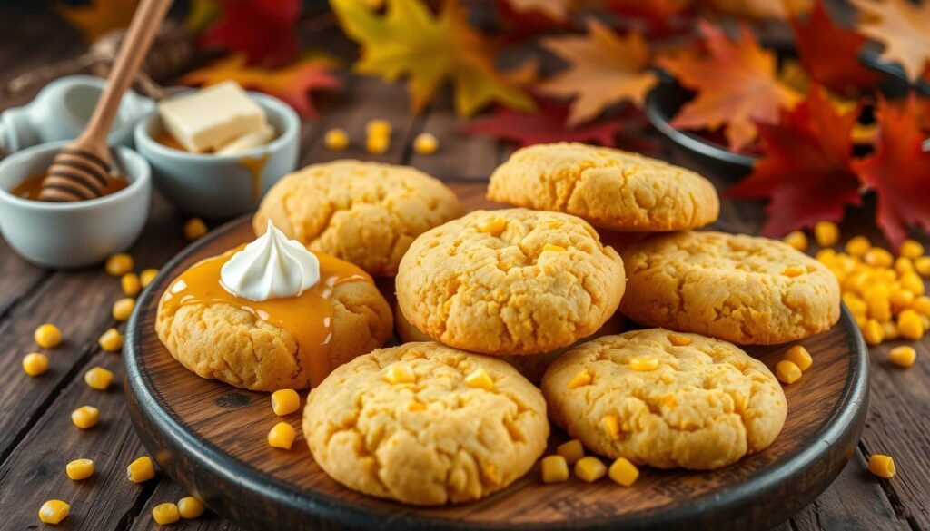 Honey Butter Cornbread Cookies Serving Suggestions