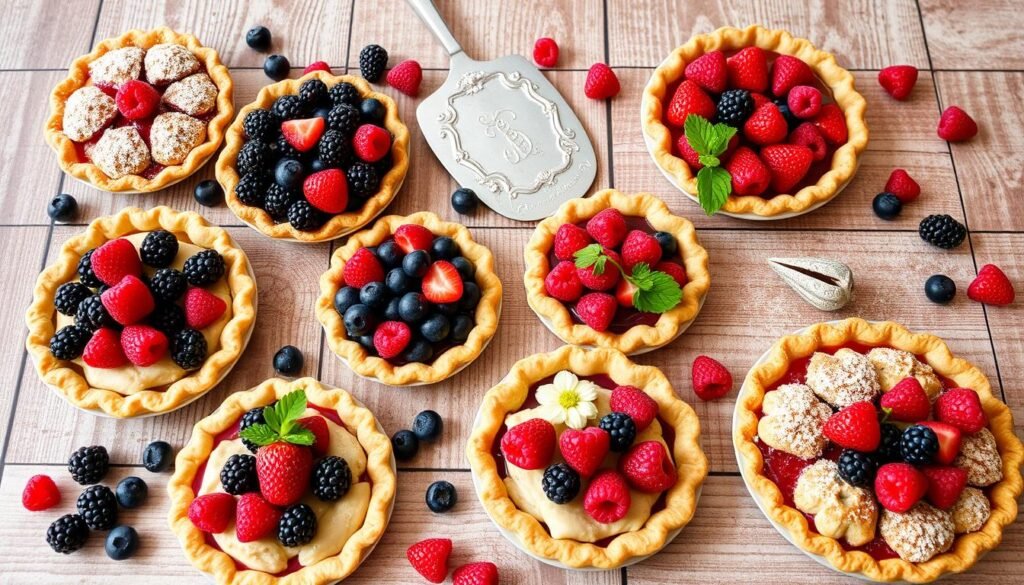 Mixed Berry Pie Variations