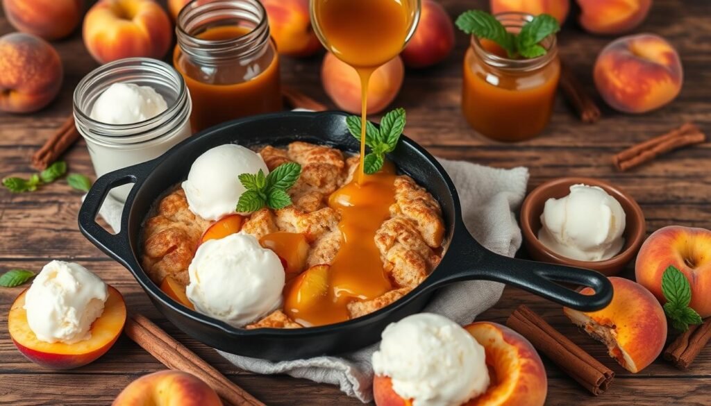 Peach Cobbler Serving Suggestions