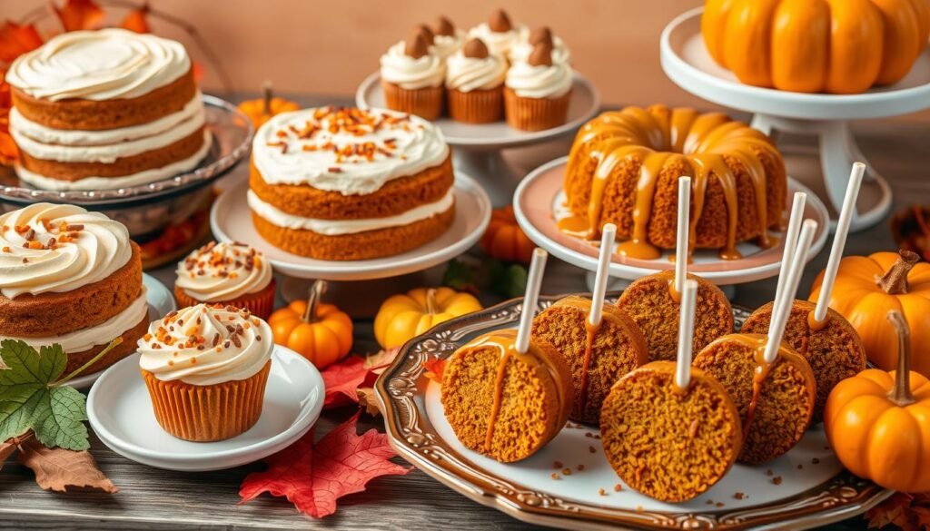 Pumpkin Spice Cake Variations