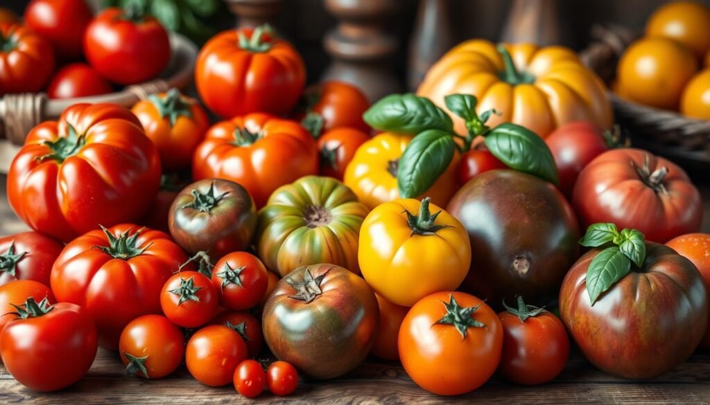 Seasonal Tomato Selection for Pie