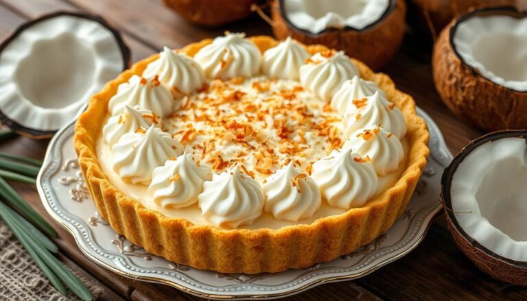 homemade coconut cream pie