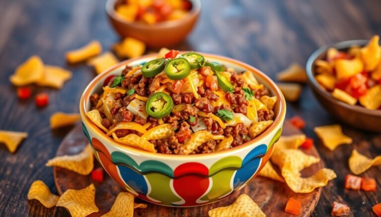 how to make frito pie with ground beef