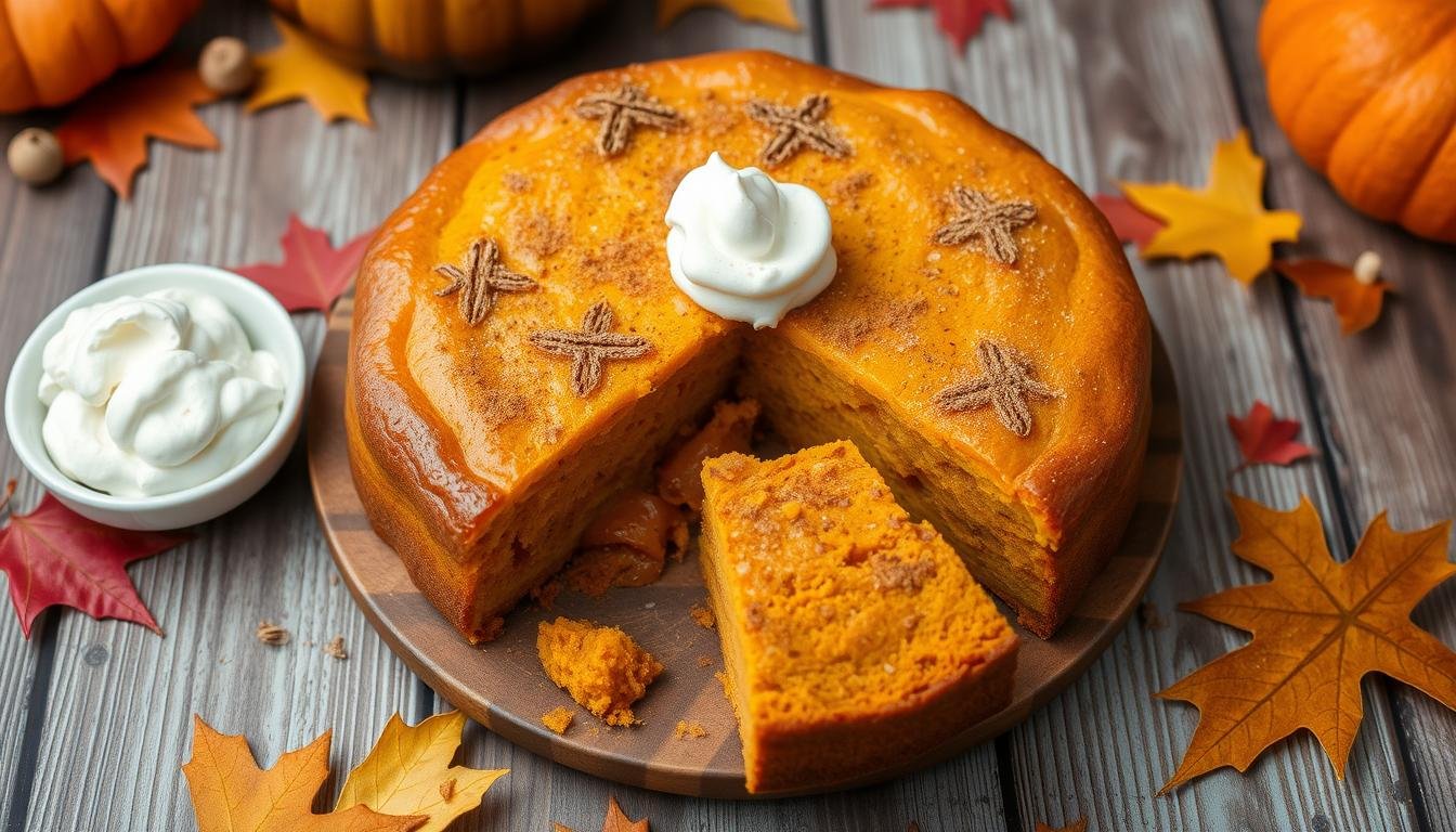 pumpkin dump cake